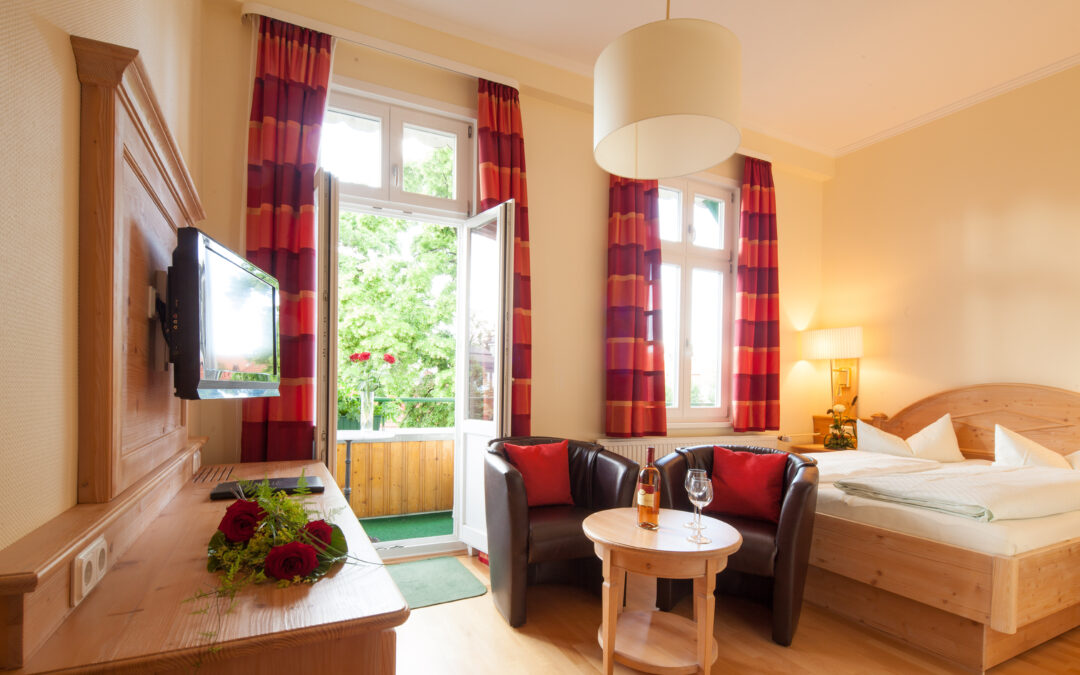 Tweepersoonskamer middenklasse met balkon